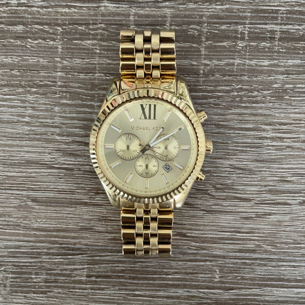Gold Women’s Michael Kors Watch